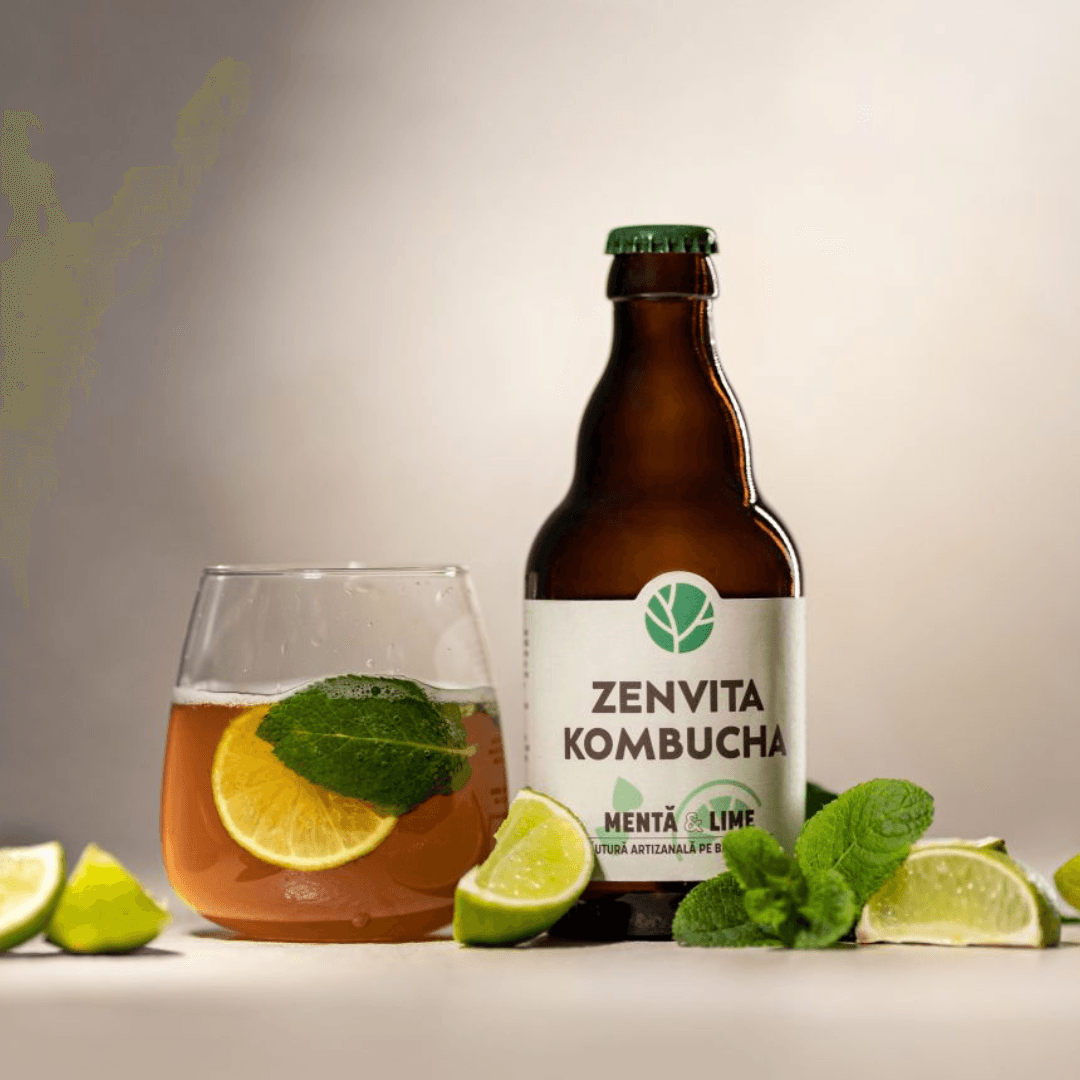 mint kombucha
