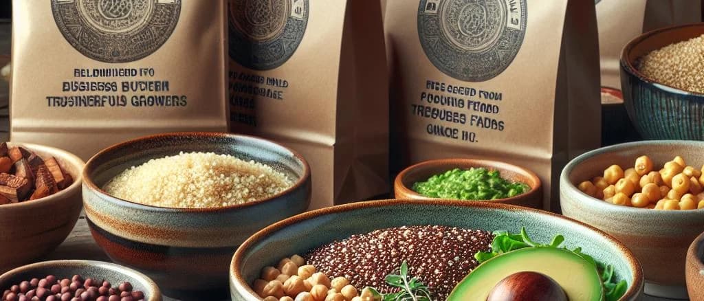 Variety of colorful Buddha Bowls with diverse ingredients in an appetizing display