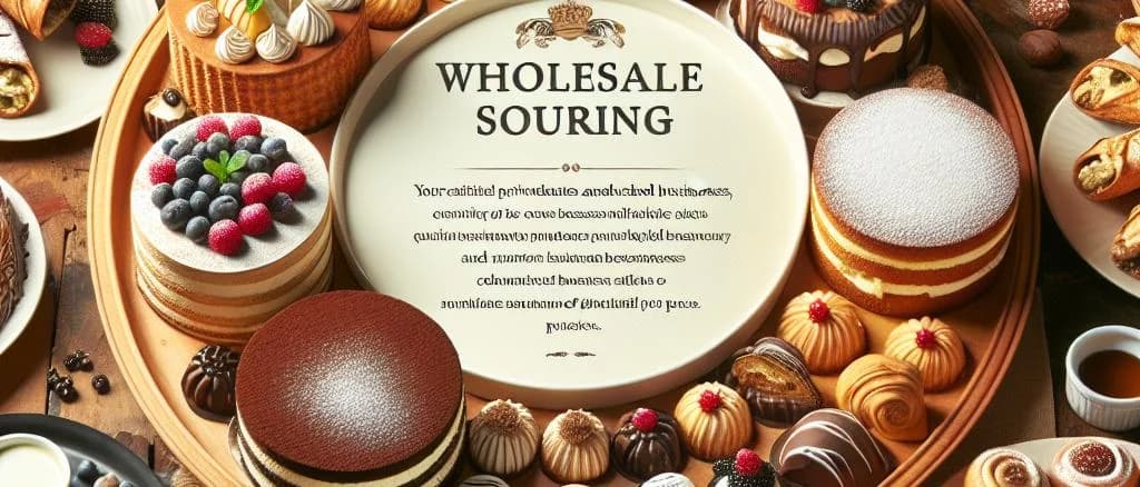 Variety of gourmet cakes with elegant packaging on a display