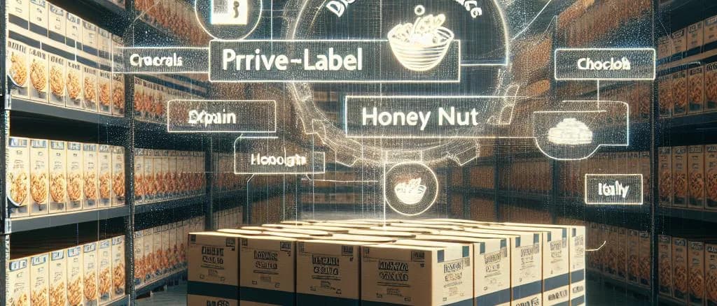 various types of cereal flakes in different packaging