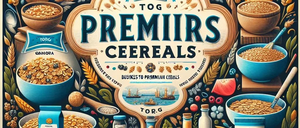 assorted cereal varieties with customized packaging options