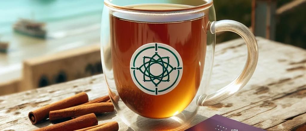 chai tea in various packaging on wooden background