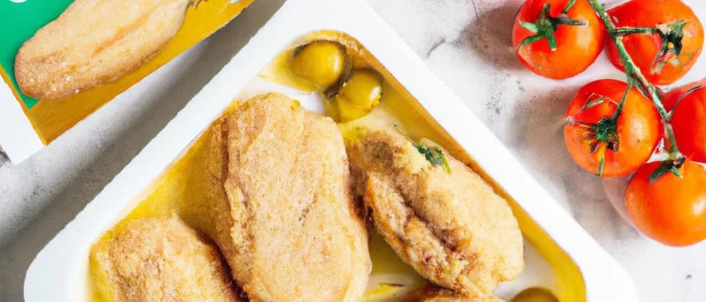 chicken quenelles with varied packaging and background