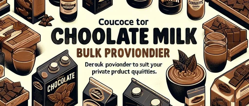 chocolate milk packaging variations showcasing different designs and sizes on a neutral background