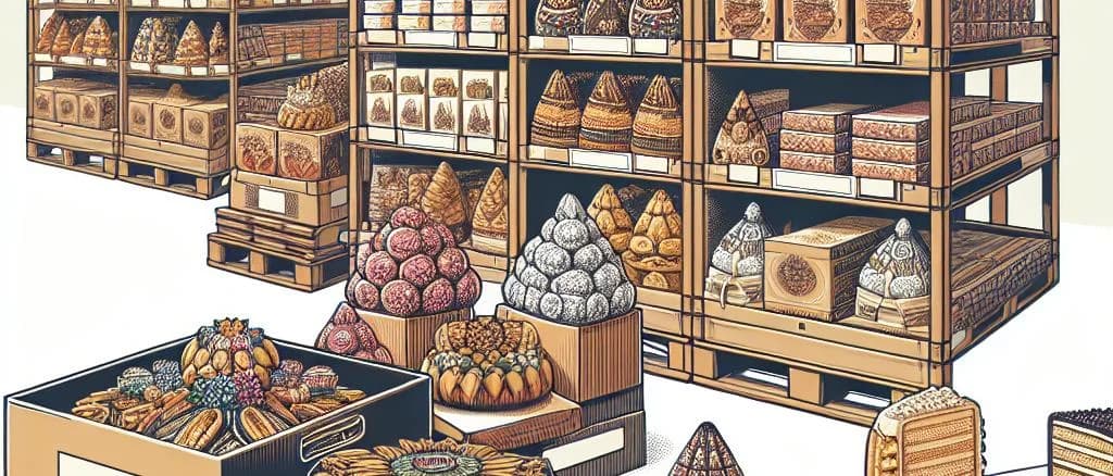 Colomba cake with varied packaging and backgrounds