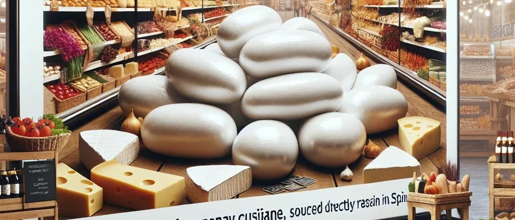 assorted cow mozzarella variations on wooden table with ingredients