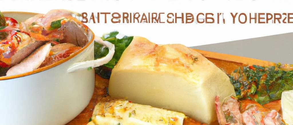 varieties of cow raclette cheese on a wooden table