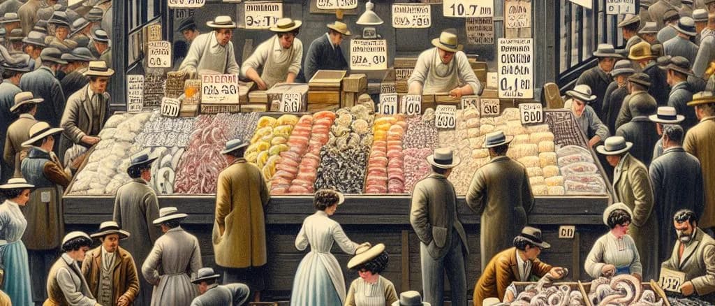 Diverse variations of cuttlefish products on a clean background