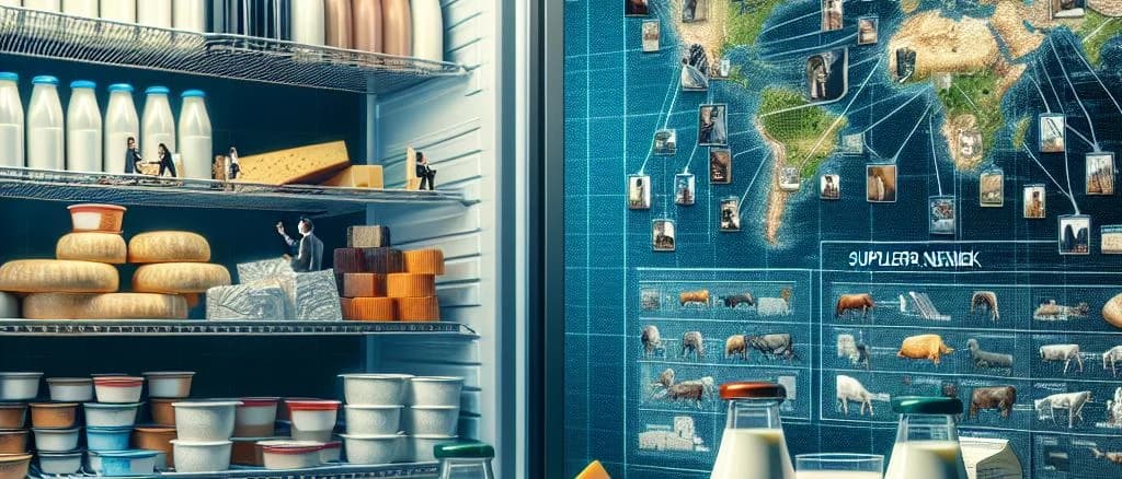 Gourmet dairy products with diverse packaging options