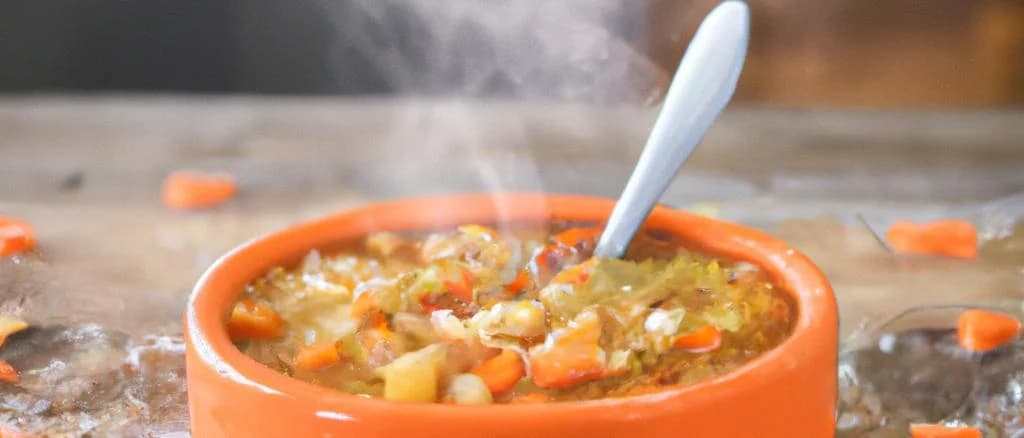 assorted dehydrated soup packages on a rustic wooden table