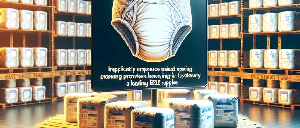 Three varieties of colorful and eco-friendly diaper packaging against a neutral background