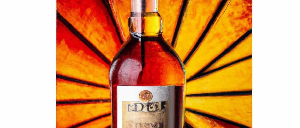 variety of Dominican rum bottles on wooden barrel with tropical background