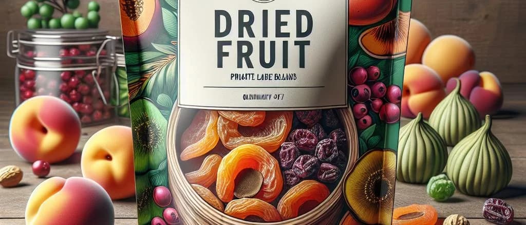 variety of dried fruits in different packaging options