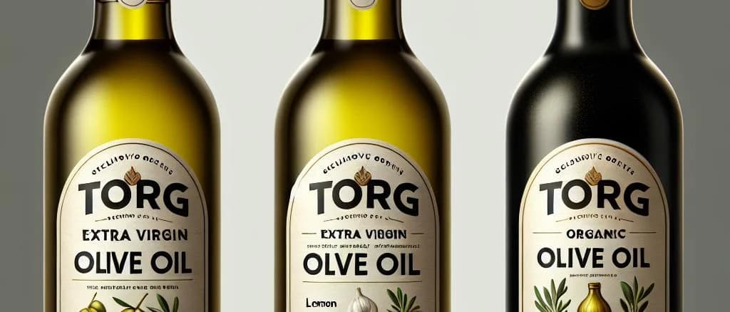 various types of industrial fats in assorted packaging on a factory background