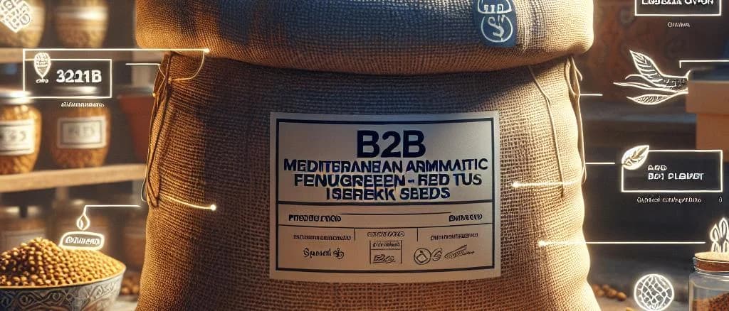 Different packaging of fenugreek seeds on wooden backgrounds