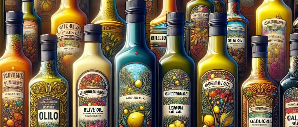 various culinary flavor extracts showcasing different packaging