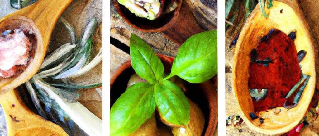 assorted food decorations displayed on pastel backgrounds