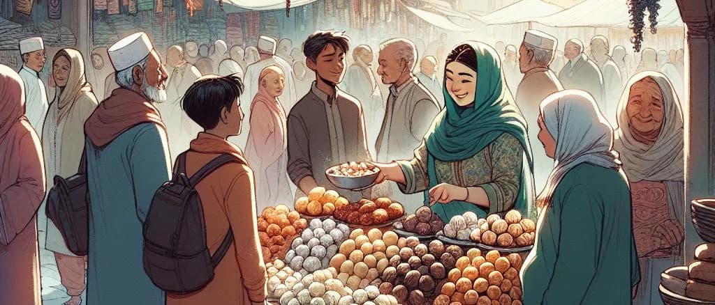 assorted friands in varied packaging on a neutral background