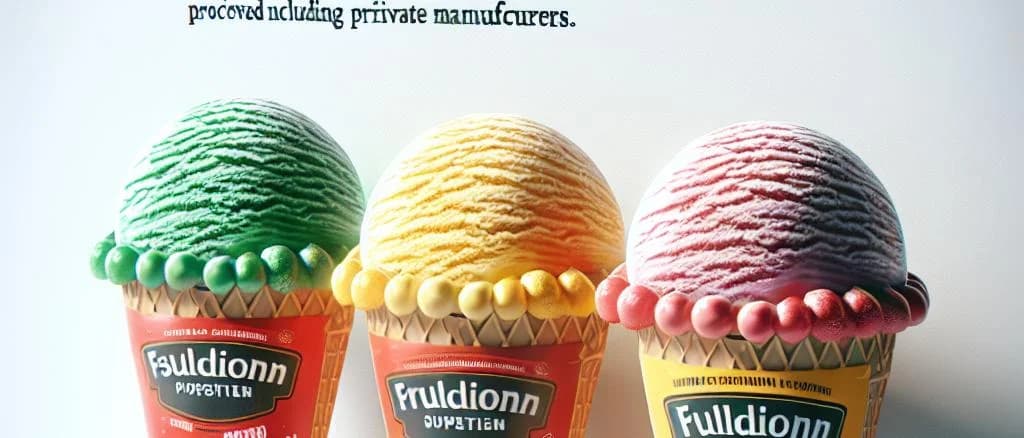 various frozen food products in colorful packaging