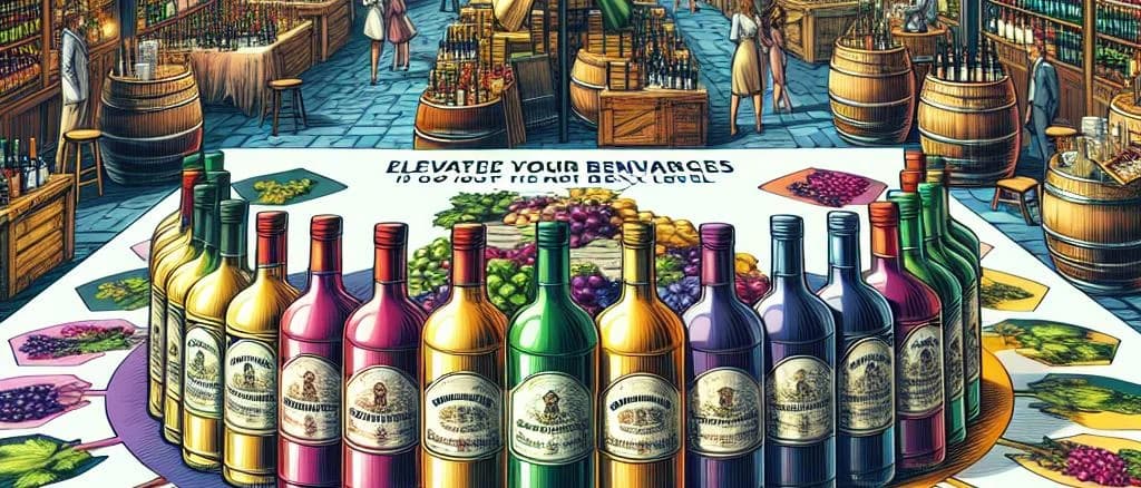 variety of grape juice products in different packaging