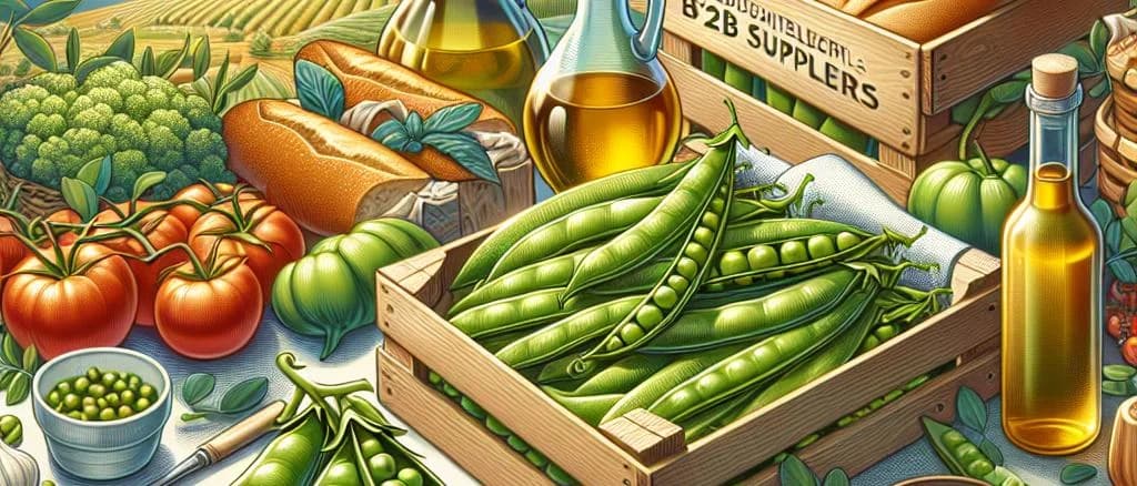 Green Peas in Various Packaging and Backgrounds