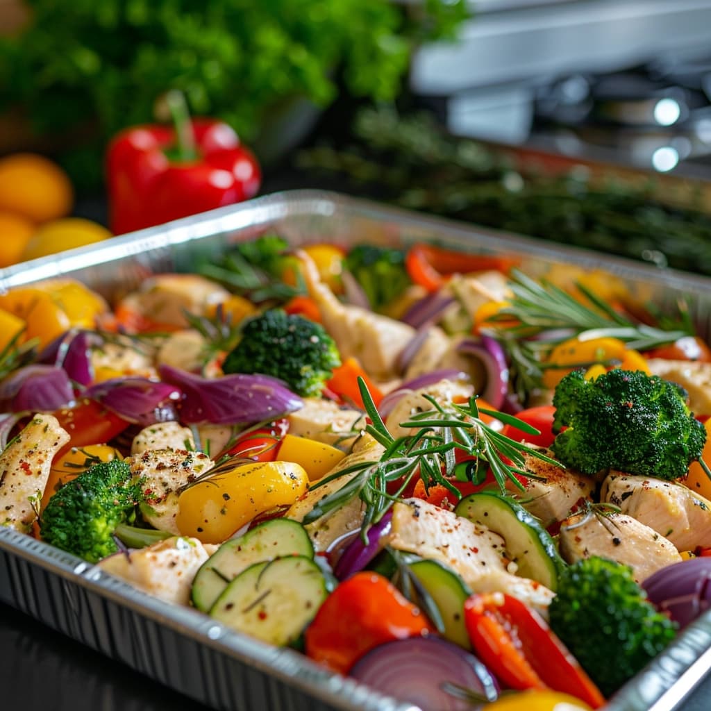 Assortment of instant meals in varied packaging with diverse flavors