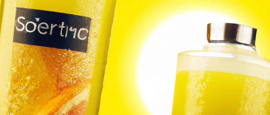 Vibrant isotonic drink bottles in sleek packaging on a neutral background