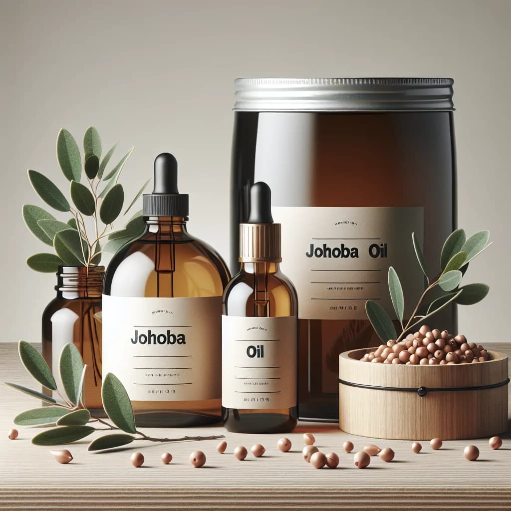 premium jojoba oil in sustainable packaging with bulk and private label options for B2B buyers
