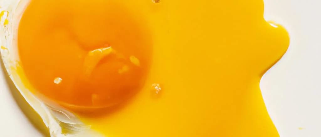 liquid egg yolk packaging variations on a neutral background
