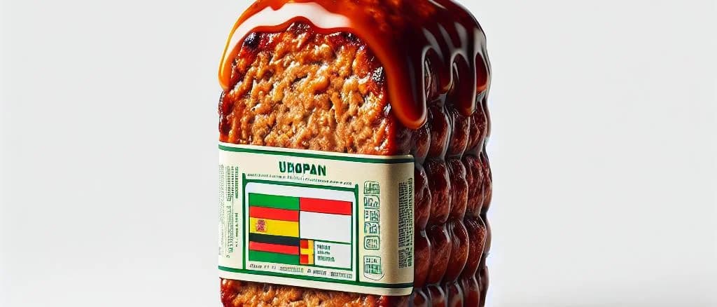 assorted meatloaf variations with different packaging designs