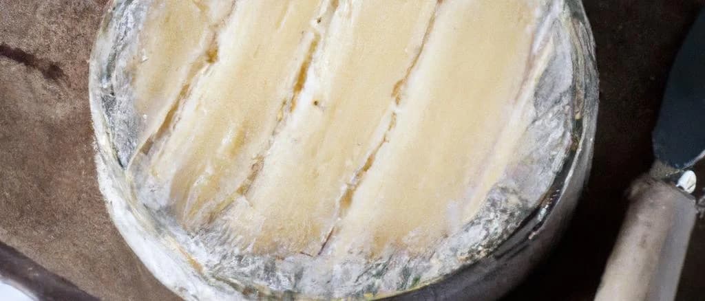 Mont D'Or cheese variations and packaging on a wooden background