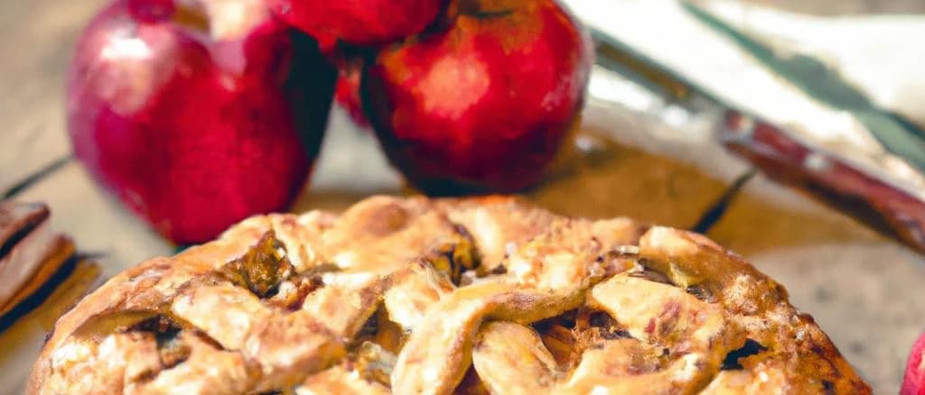 Assortment of Norman-Style Pies on rustic wooden table