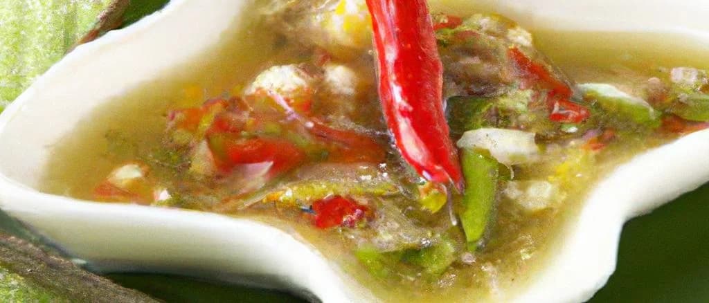 Variety of Nuoc Mam Sauce bottles on a rustic wooden surface