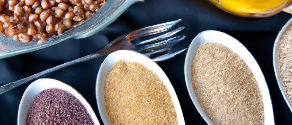 Assorted Oilseed Purees in jars and bowls with various textures and colors