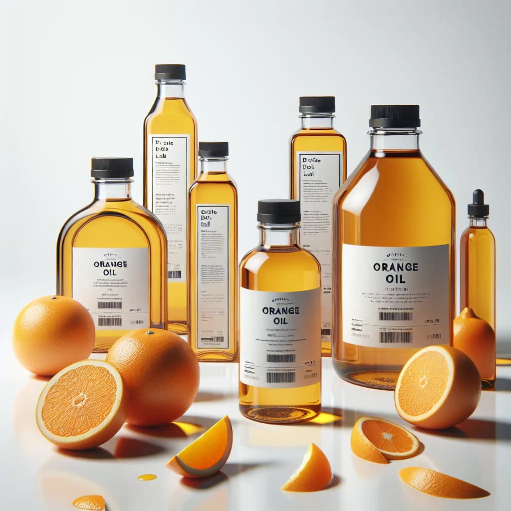 vibrant-orange-oil-bottles-on-minimalist-background