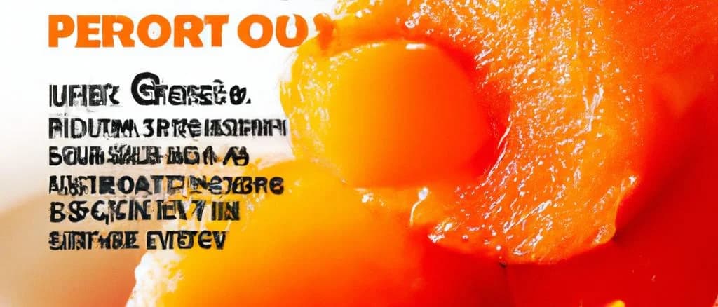 orange sorbet variations with fruit slices and mint