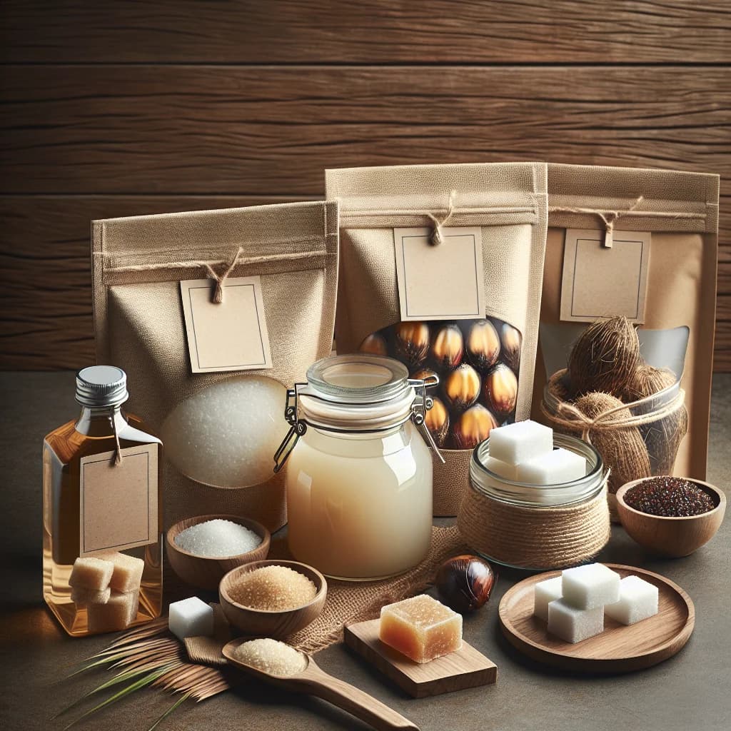 premium palm sugar varieties in eco-friendly packaging for B2B buyers