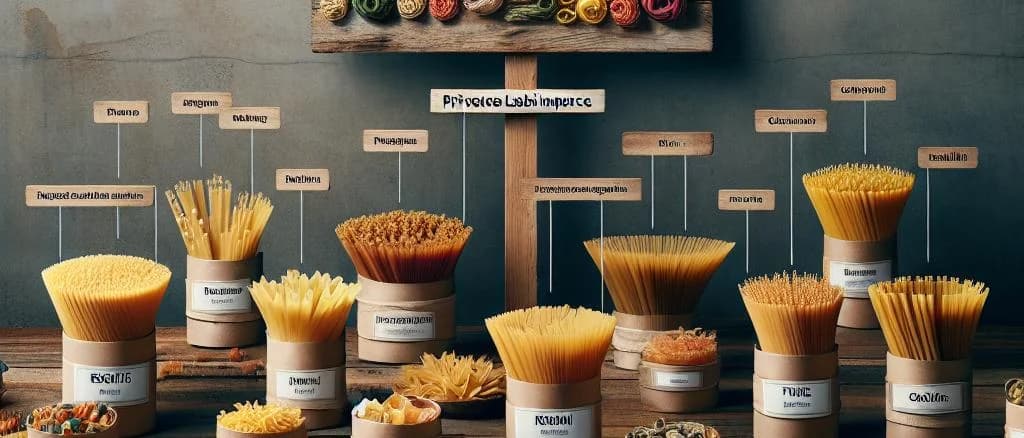 various types of paste in glass jars and tubes on a wooden background