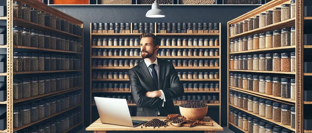 pepper varieties with different packaging against a neutral background