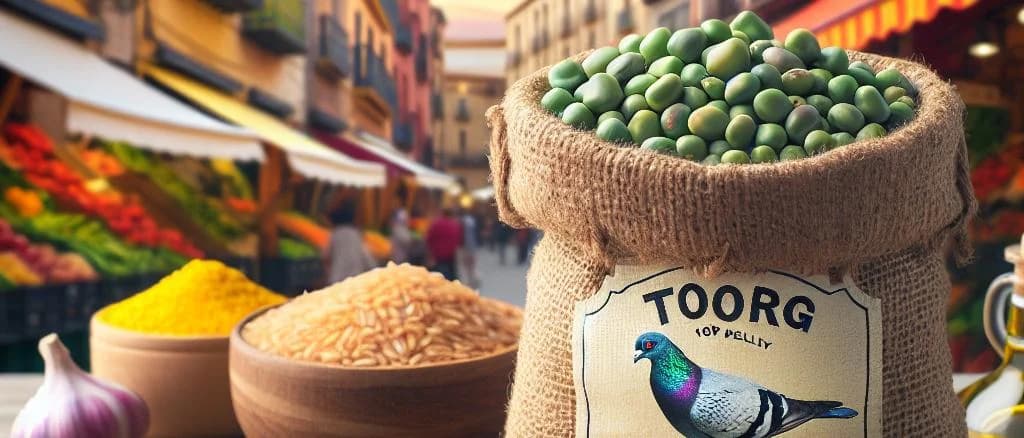 Diverse pigeon pea packaging on light wooden background