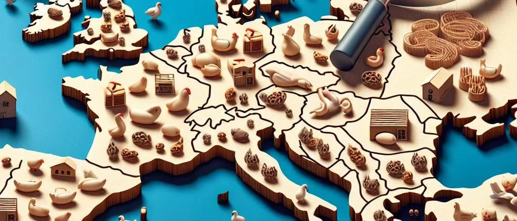 various packaging and product variations of fresh poultry products