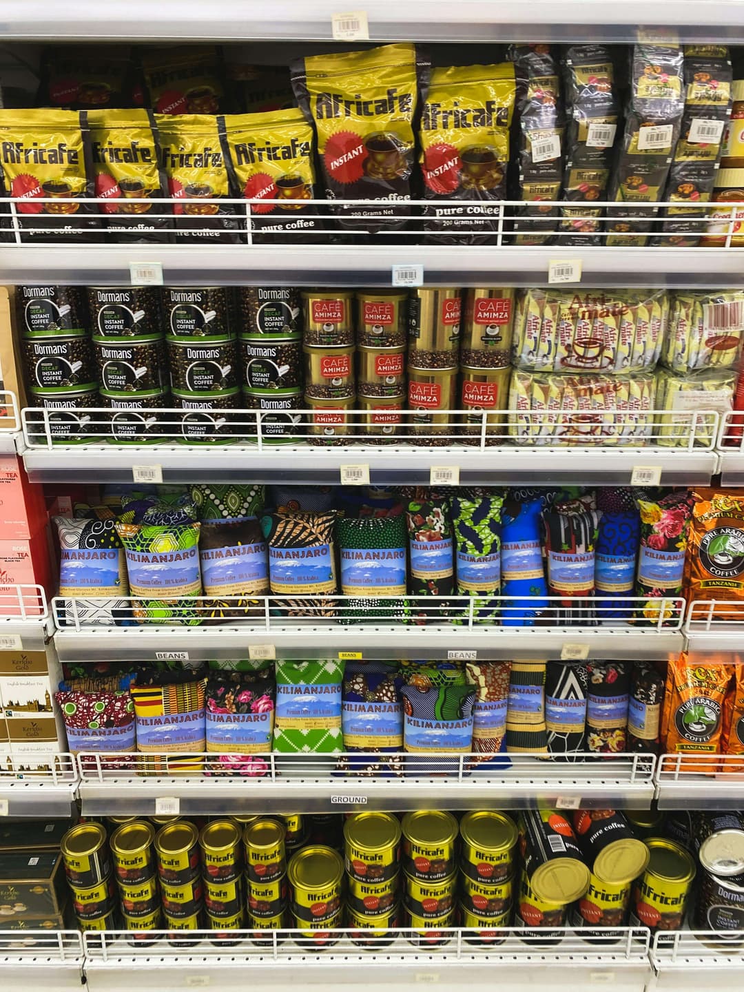 Products on Market Shelves