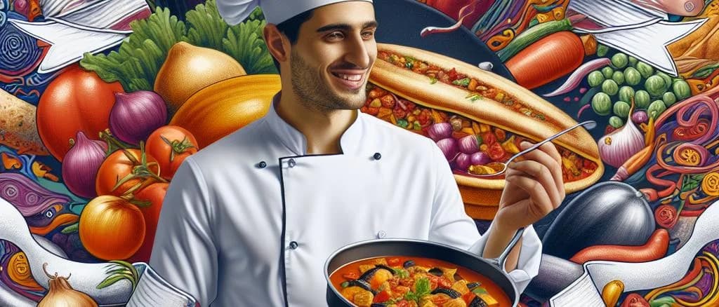 assortment of gourmet ratatouille variants in artisanal packaging