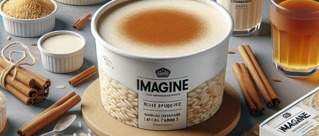 various gourmet rice pudding cups with elegant packaging