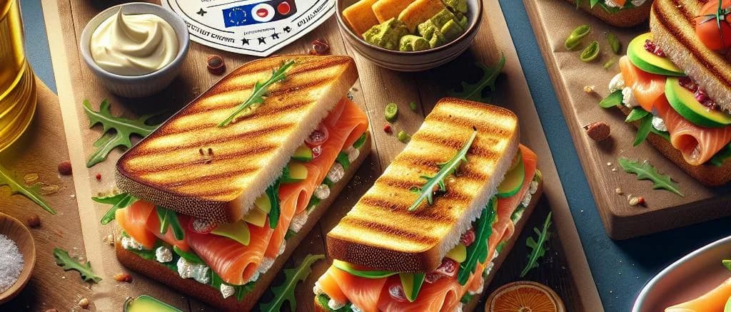 Salmon Sandwiches image