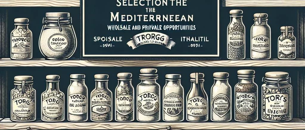 Diverse sea salt varieties and packaging on natural background