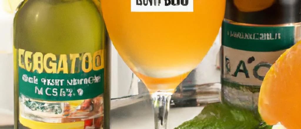 assorted session IPA beer bottles on a rustic wooden surface