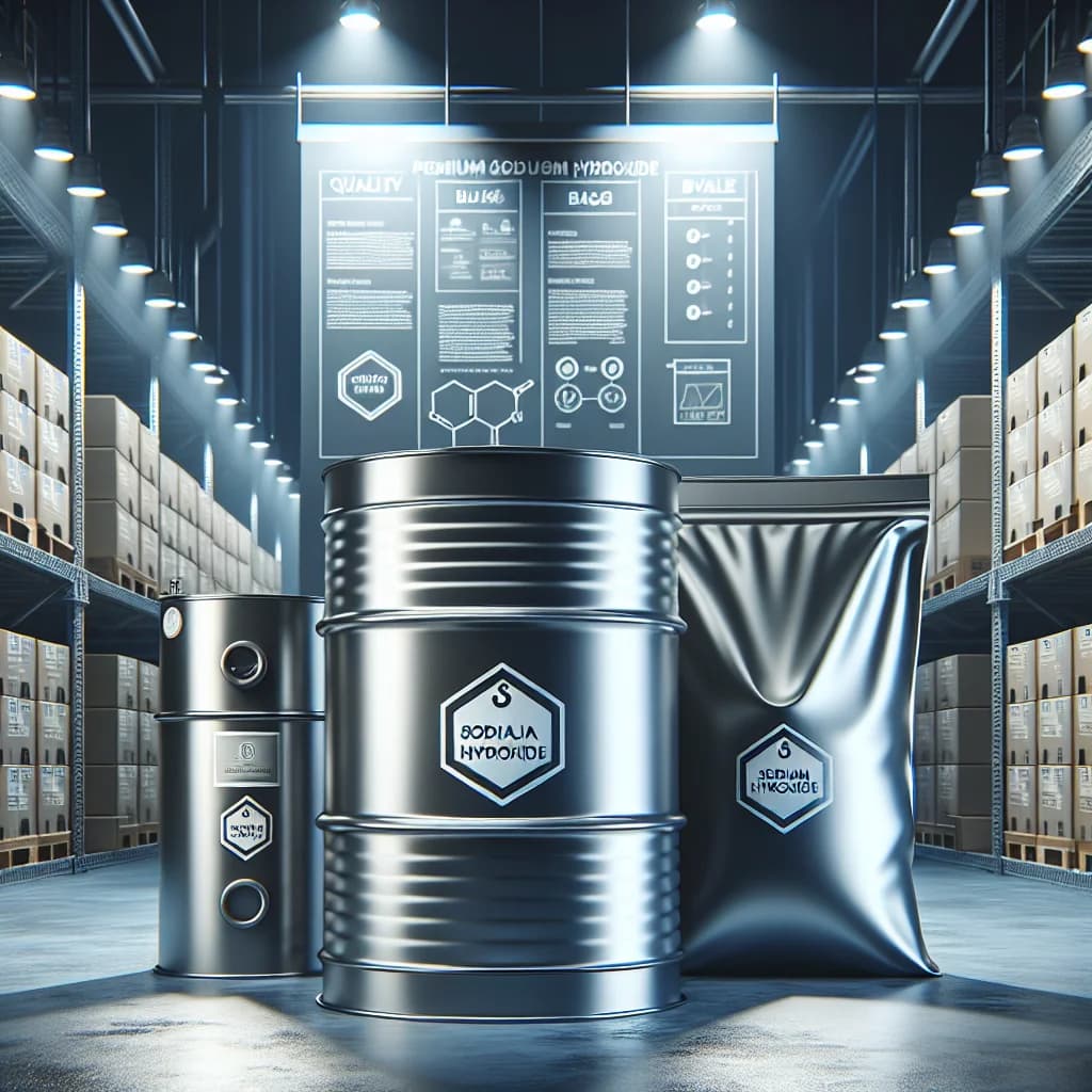 premium sodium hydroxide packaging for B2B buyers with bulk and wholesale options