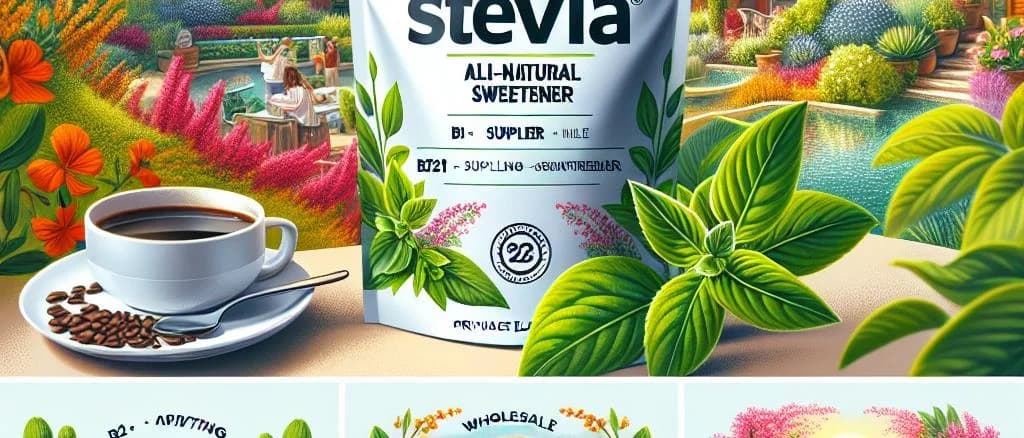 Varying Stevia Sweetener packaging in an industrial setting