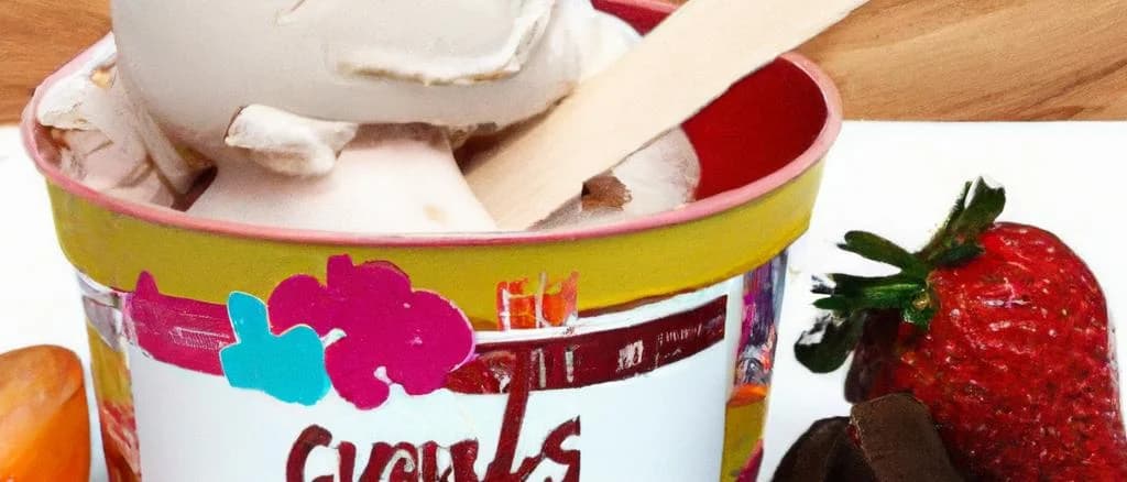 Assorted Sundae Ice Cream varieties with different toppings and containers